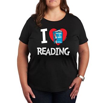 Plus Dr. Seuss I Love Reading Graphic Tee