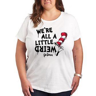 Plus Dr. Seuss A Little Weird Graphic Tee
