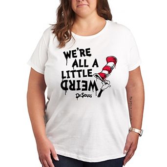 Plus Dr. Seuss A Little Weird Graphic Tee