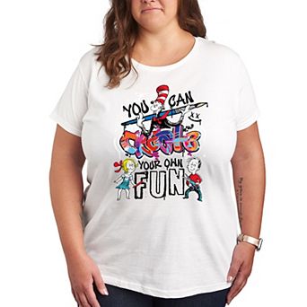 Plus Dr. Seuss Create Your Own Fun Graphic Tee
