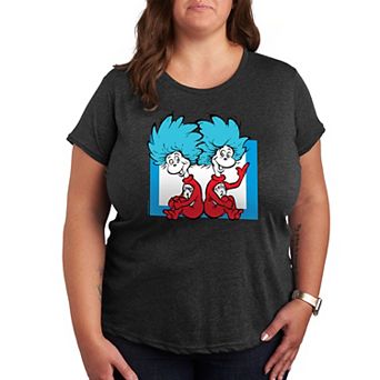 Plus Dr. Seuss Things 1 And 2 Graphic Tee