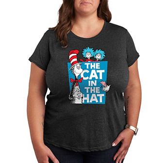 Plus Dr. Seuss Cat In The Hat Graphic Tee