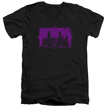 Fantastic Beasts 2 Hogwarts Silhouette Short Sleeve T-shirt