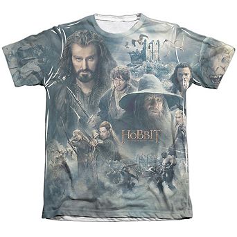 Hobbit Epic Poster Sleeve T-shirt