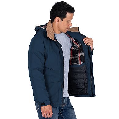 Men's ZeroXposur Flannel Lined Midweight Hooded Jacket