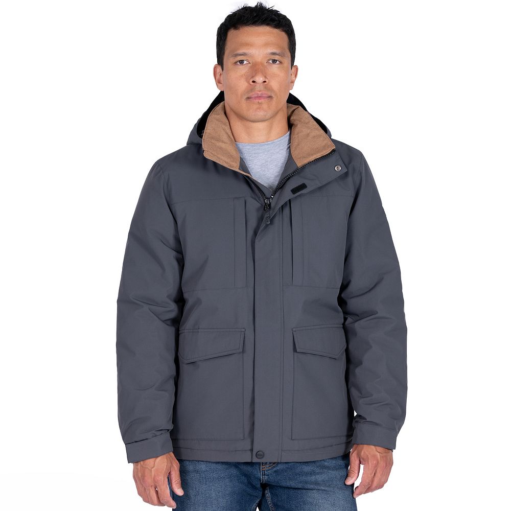 ジャケット・アウター Post O'A lls #1106 HBT XL Men's ZeroXposur Flannel Lined Midweight Hooded Jacket