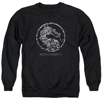 Mortal Kombat X Stone Seal Adult Crewneck Sweatshirt