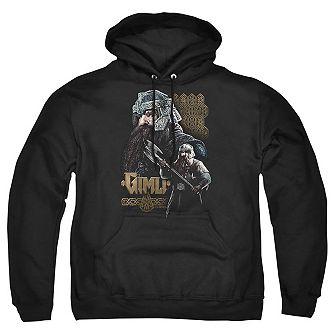 Lord Of The Rings Gimli Adult Pull Over Hoodie