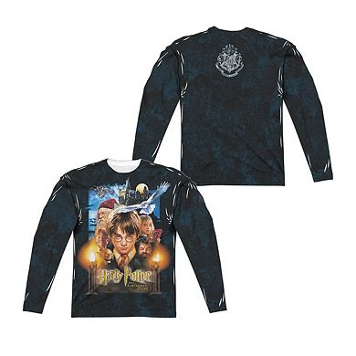 Harry Potter The Beginning Long Sleeve Adult Poly Crew T-shirt