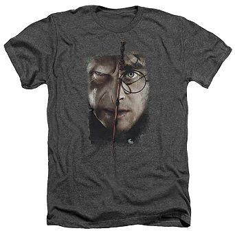 Harry Potter It All Ends Here Adult Heather T-shirt