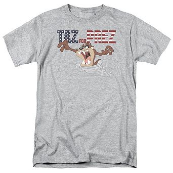 Looney Tunes Taz For Prez 3 Short Sleeve Adult T-shirt