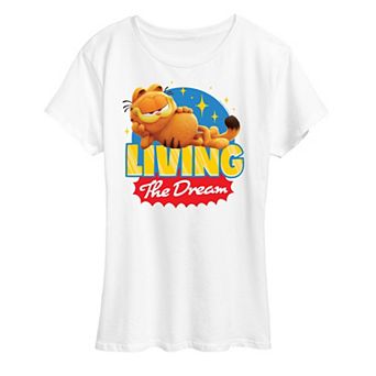 Women's The Garfield Movie Living The Dream Graphic Tee