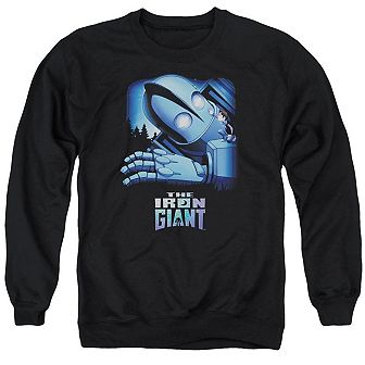 Iron Giant Giant And Hogarth Adult Crewneck Sweatshirt
