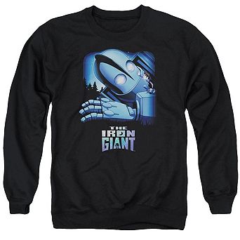 Iron Giant Giant And Hogarth Adult Crewneck Sweatshirt