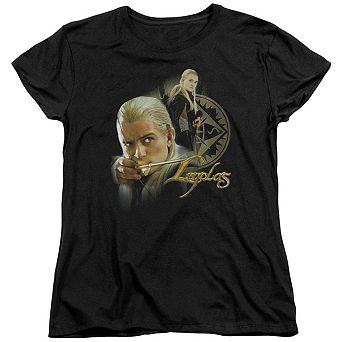 Lord Of The Rings Legolas Short Sleeve Womens T-shirt