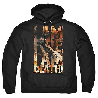 Hobbit I Am Fire Adult Pull Over Hoodie