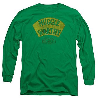 Fantastic Beasts Muggle Worthy Long Sleeve Adult T-shirt