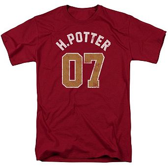 Harry Potter Potter Jersey Short Sleeve Adult T-shirt