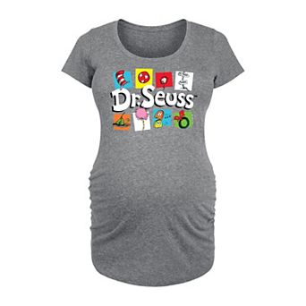 Maternity Dr. Seuss Icons Graphic Tee