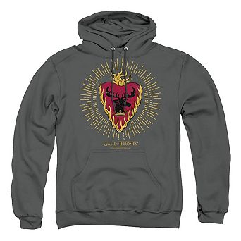 Game Of Thrones Stannis Baratheon Burst Sigils Adult Pull Over Hoodie