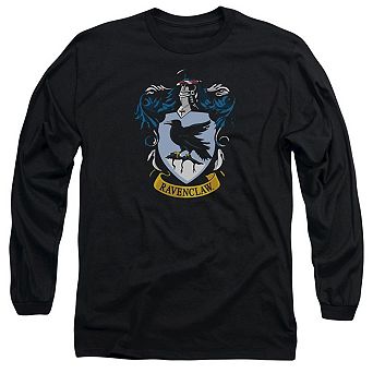 Harry Potter Ravenclaw Crest Long Sleeve Adult T-shirt