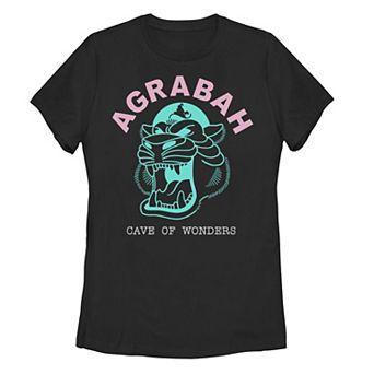 Juniors' Aladdin Agrabah Cave Of Wonders Graphic Tee