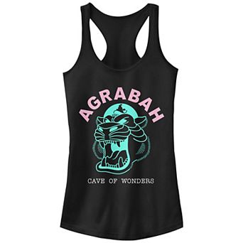Juniors' Aladdin Agrabah Cave Of Wonders Racerback Graphic Tank Top