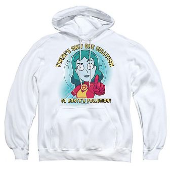 Rick And Morty Planetina Adult Pull Over Hoodie