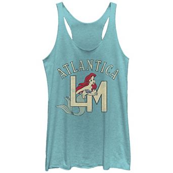 Disney's The Little Mermaid Juniors' Atlantica Tri-Blend Racerback Tank Top