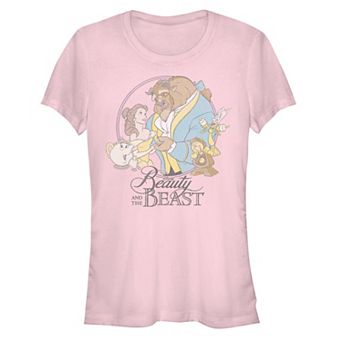 Disney's Beauty And The Beast Juniors' Poster Graphic Tee