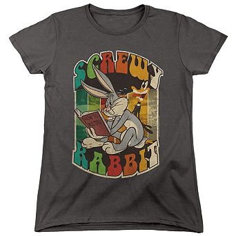 Looney Tunes Screwy Rabbit Short Sleeve Women´s T-Shirt