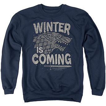 Game Of Thrones Winter Is Coming Adult Crewneck Sweatshirt