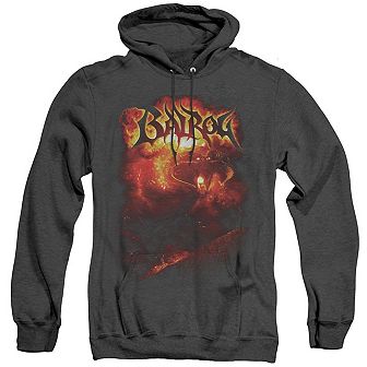 Lord Of The Rings Balrog Adult Heather Hoodie