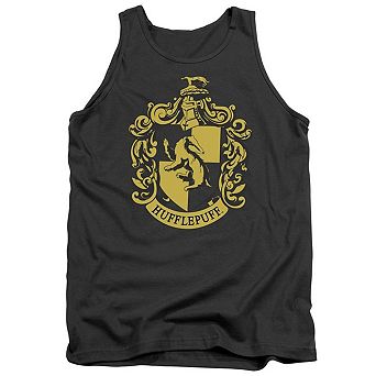 Harry Potter Hufflepuff Crest Adult Tank Top