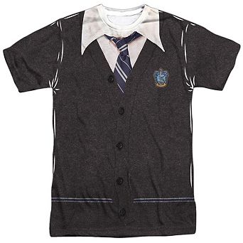 Harry Potter Ravenclaw Uniform Short Sleeve Adult Poly Crew T-shirt