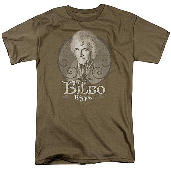 Lord Of The Rings Bilbo Baggins Short Sleeve Adult T-shirt