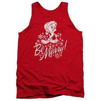 Looney Tunes Merry Tweety Adult Tank Top