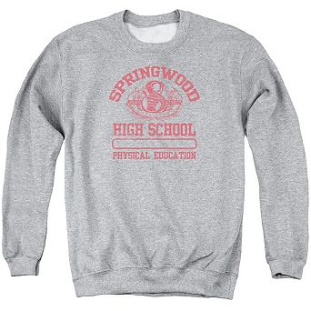 Nightmare On Elm Street Springwood High Adult Crewneck Sweatshirt