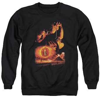 Lord Of The Rings Destroy The Ring Adult Crewneck Sweatshirt