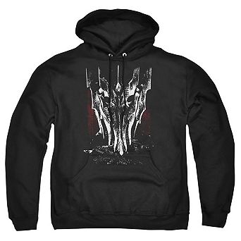 Lord Of The Rings Big Sauron Head Adult Pull Over Hoodie