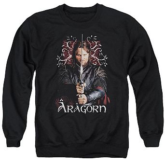 Lord Of The Rings Aragorn Adult Crewneck Sweatshirt