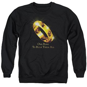 Lord Of The Rings One Ring Adult Crewneck Sweatshirt