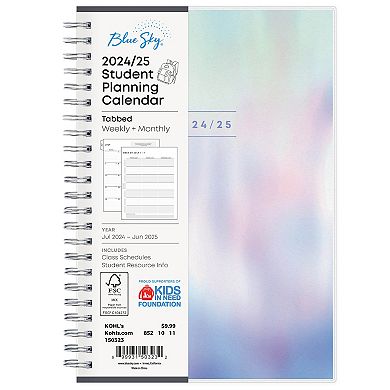 Blue Sky 2024-25 School Year Student Planning Calendar