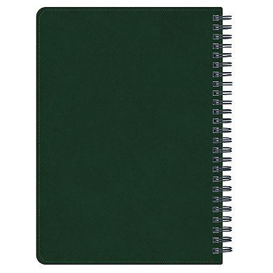 Blue Sky Non Dated 160-Page Forest Green Notebook