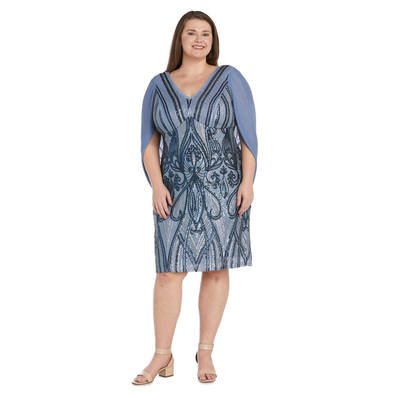 Kohl's mother of the hot sale bride dresses plus size