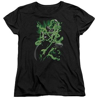 Superman Kryptonite Chains Short Sleeve Womens T-shirt