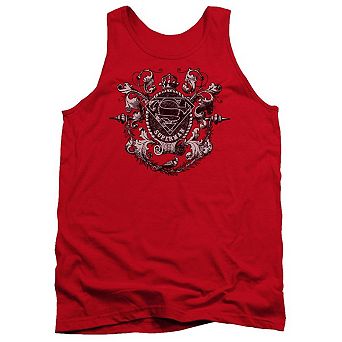 Superman All Hail Superman Adult Tank Top