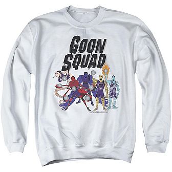Space Jam 2 Goon Squad Group Adult Crewneck Sweatshirt