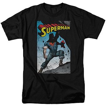 Superman Alternate Short Sleeve Adult T-shirt