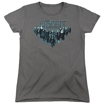 The Hobbit Thorin And Company Short Sleeve Womens T-shirt